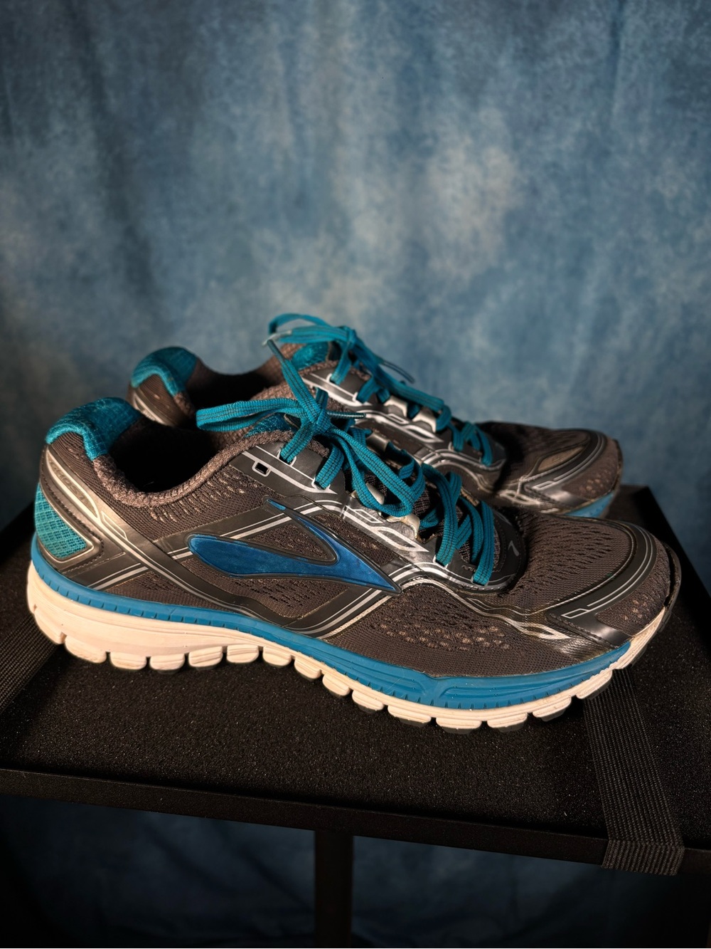Brooks Ghost 7 Running Shoes Women's Size 10 Gray Blue
